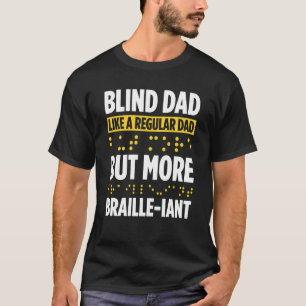 Camiseta Cegueira Para Pessoas Cegos Cegos Cegos Braille Re