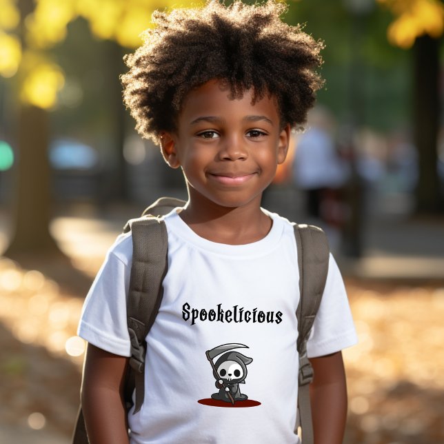 Camiseta Ceifador Bonito e Maluco de Halloween (Criador carregado)