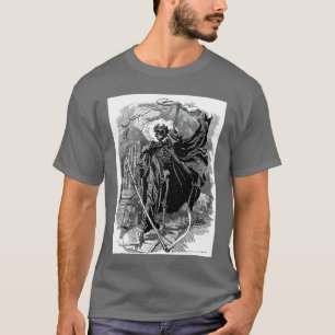 Camiseta CEIFADOR DA MORTE Zumbis Mortos Ilustrados Horror