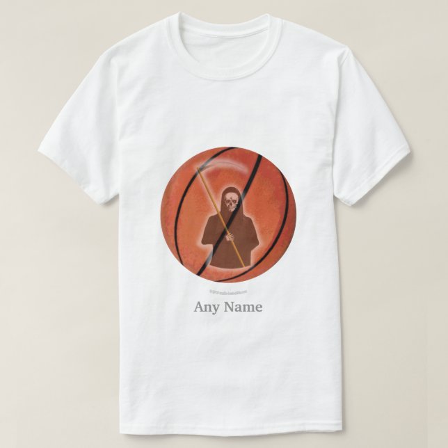 Camiseta Ceifador de Basquete (Frente do Design)