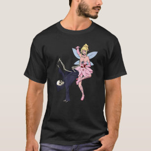 Camiseta Ceifador de Breakdancing Esqueleto Fada dos Dentes