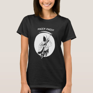 Camiseta Ceifador de Morte de Gótico Negro