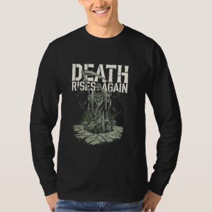 Camiseta Ceifador Morte Ressuscita Novamente Arte da Terra