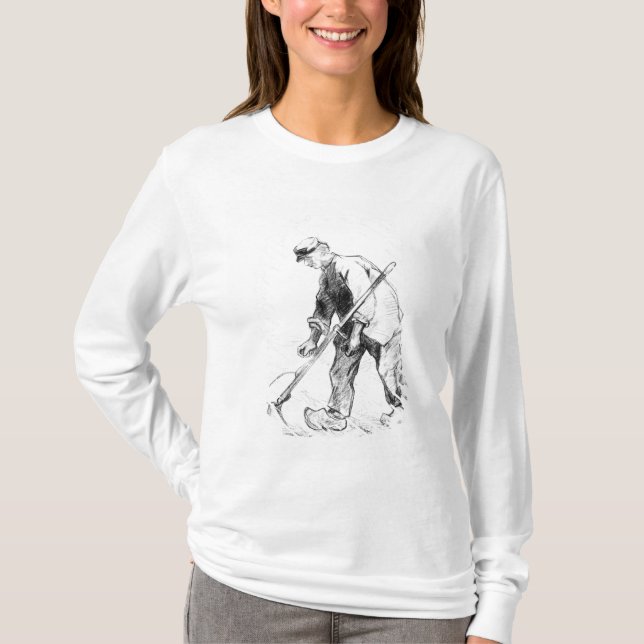 Camiseta Ceifeira de Vincent van Gogh | (Frente)