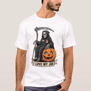 Camiseta Ceifeiro Cole Job Amor Abóbora de Halloween_1