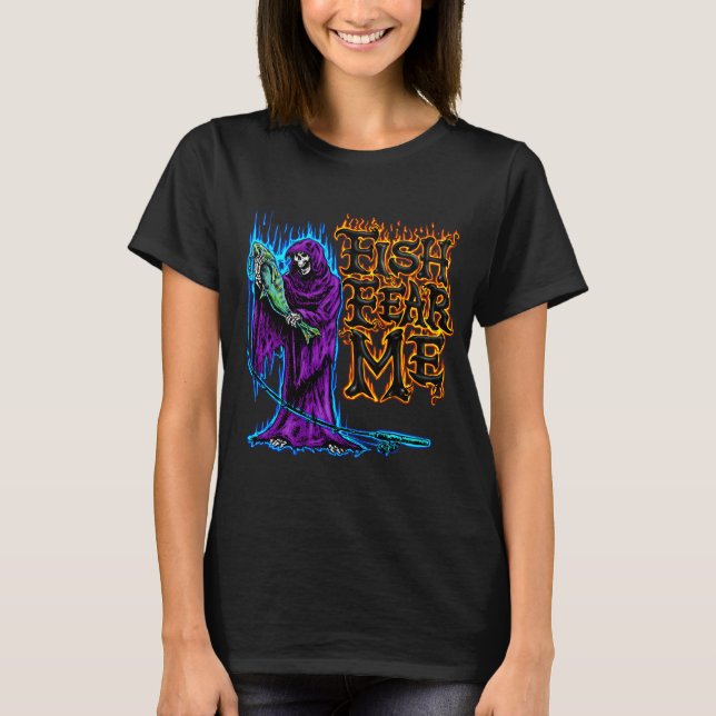 Camiseta Ceifeiro Que Os Peixes Temem (Frente)