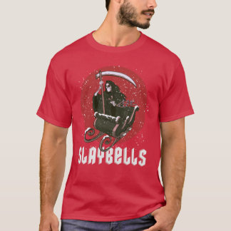 Camiseta Ceifeiro Sinistro de Natal Gráfico de Férias