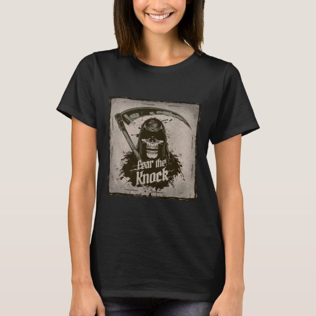 Camiseta Ceifeiro Sinistro Temer a Batida (Frente)