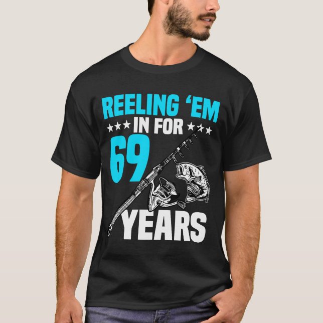 Camiseta Cela De 69 Anos De Aniversário Do 69° Bday (Frente)