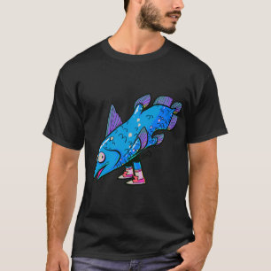 Camiseta Celacanto Pernas Marinhas