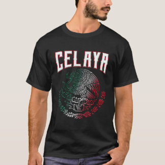 Camiseta Celaya Guanajuato Con à Guila Mexicana SãMram Pa