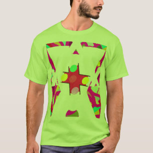 Camiseta Celebração com um design de mosaico ART