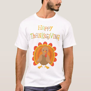 Camiseta Celebração da acção de graças da Turquia dos