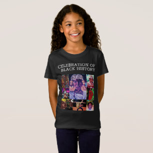 CAMISETA CELEBRAÇÃO DA HISTÓRIA NEGRA AFRICANA AMERICANA