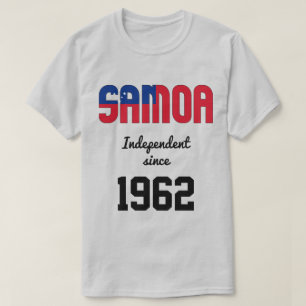 Camiseta Celebração da Independência da Bandeira de Samo