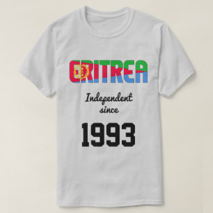 Camiseta Celebração da Independência da Eritreia em T-Sh