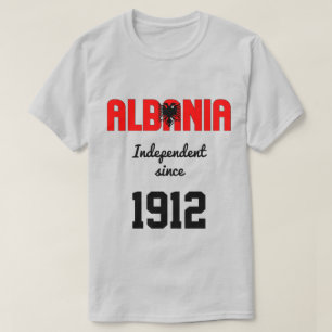 Camiseta Celebração da Independência de Bandeira da Alb