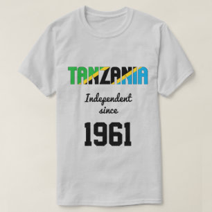 Camiseta Celebração da Independência de Bandeira da Tanz