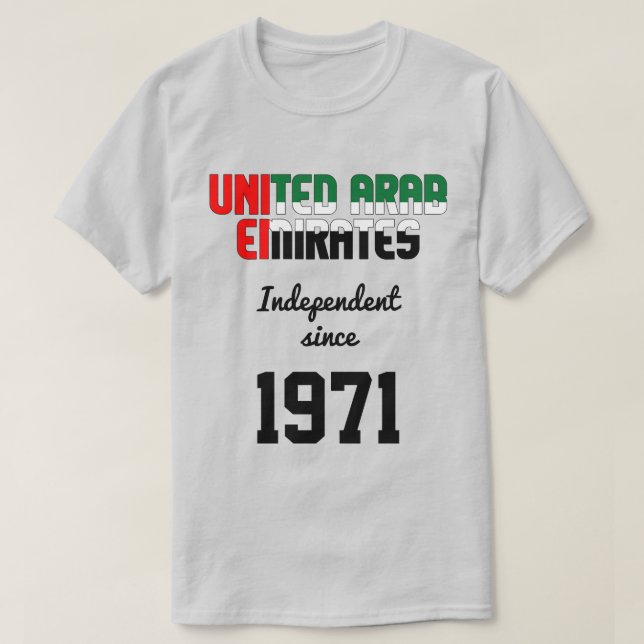 Camiseta Celebração da Independência de Sinalizador dos Emi (Frente do Design)