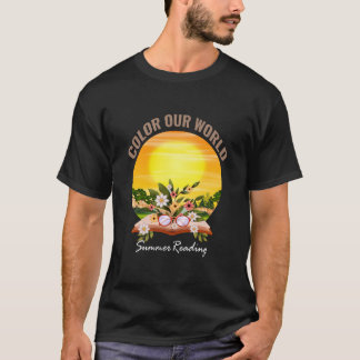 Camiseta Celebração da Leitura Mundial de Nossos Verão