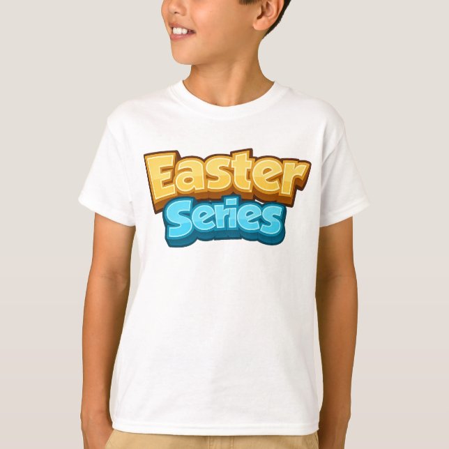 Camiseta Celebração da Páscoa — Parables4Kids.com (Frente)