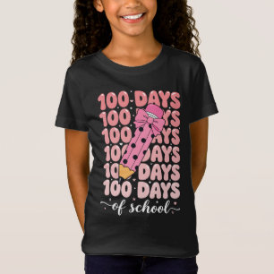 Camiseta celebração de 100 dias de escola