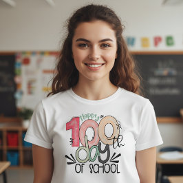 Camiseta Celebração de 100 Dias de Escola Básica