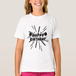 Camiseta Celebração de Aniversário