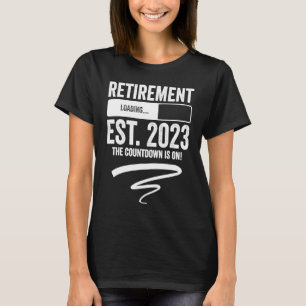 Camiseta Celebração De Aposentadoria De 2023 Hu