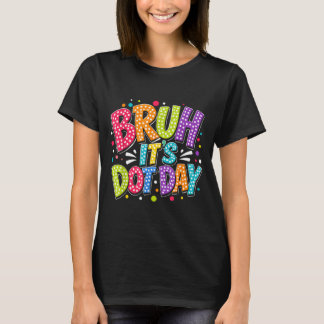 Camiseta Celebração de Bolinhas Coloridas do Irmão