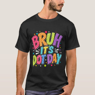 Camiseta Celebração de Bolinhas Coloridas do Irmão