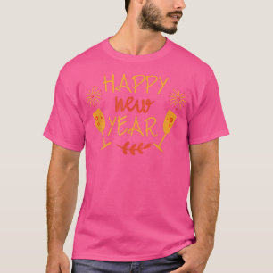 Camiseta Celebração de Feriados de Vintagem Celebrados Eve 