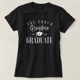 Camiseta Celebração de Formando| Vovó orgulhosa do Formando