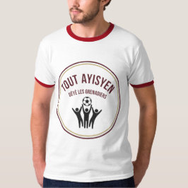 Camiseta Celebração de Futebol Tout Ayisyen