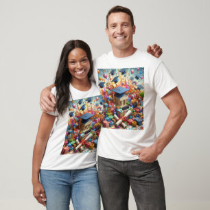 Camiseta Celebração de Graduação