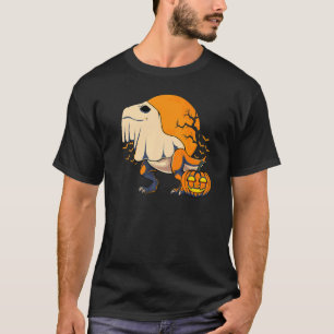 Camiseta Celebração de outono de Fumaça de Dinossauro do Ha