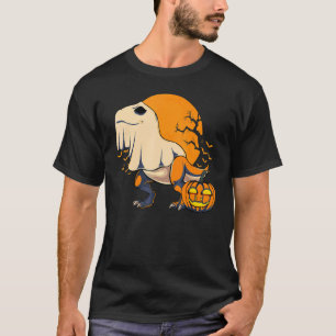 Camiseta Celebração de outono de Fumos de Dinossauros Hallo