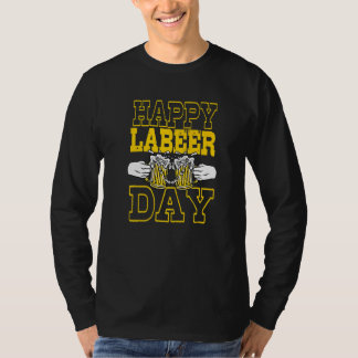 Camiseta Celebração de Trabalho Lazer Feliz Dia do Trabalha