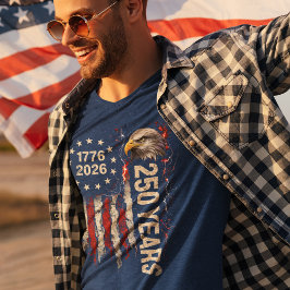 Camiseta Celebração do 250º Aniversário dos EUA