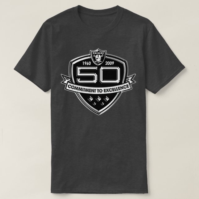 Camiseta Celebração do 50º aniversário de Chrome Raiders (Frente do Design)