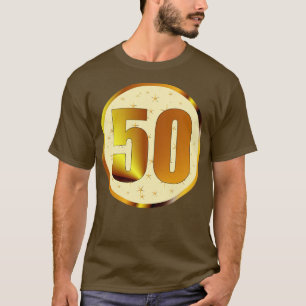 Camiseta Celebração do aniversário de 50 anos