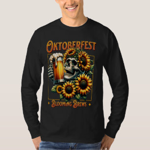 Camiseta Celebração do crânio Oktoberfest Youths, Men & Wom