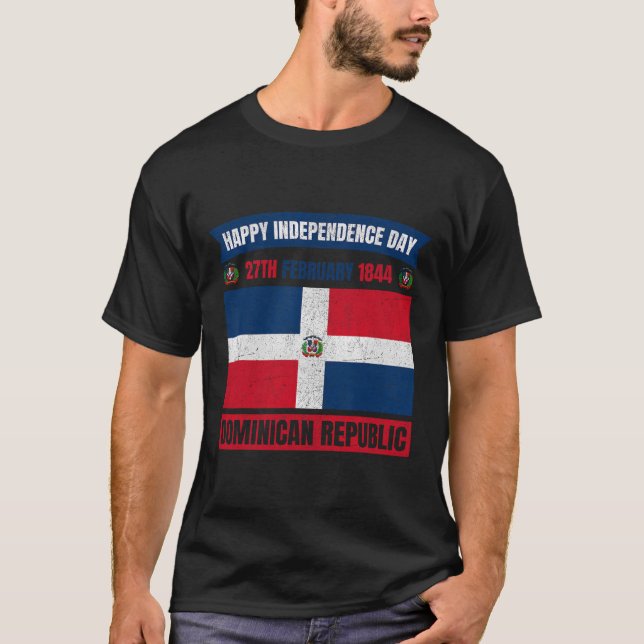 Camiseta Celebração do Dia da Independência da República Do (Frente)