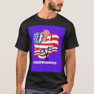 Camiseta Celebração do Dia da Independência – Liberdade Pat