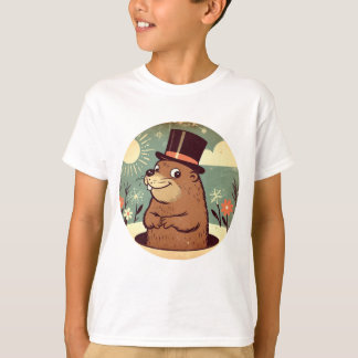 Camiseta Celebração do Dia da Marmota