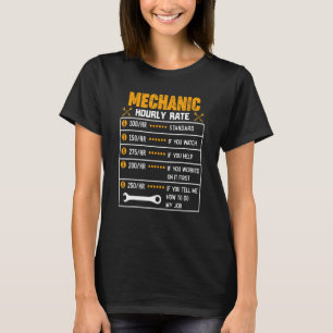 Camiseta Celebração do Dia do Trabalho por Taxa Horária Mec