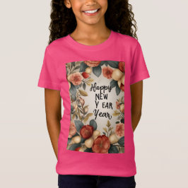 Camiseta Celebração do feliz ano novo2025