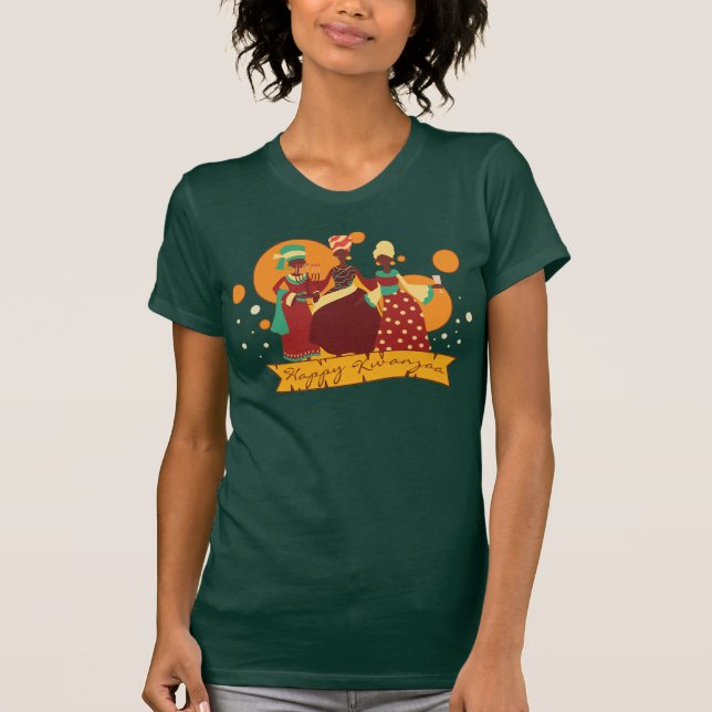 Camiseta Celebração do Kwanzaa (Frente)
