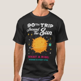 Camiseta Celebração dos 90 Anos ao Redor do Sol