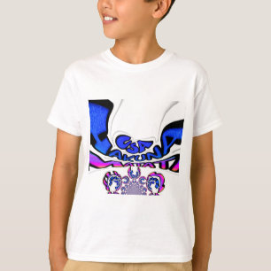 Camiseta Celebração dos EUA: Víbias Dinâmicas de Arte de Te